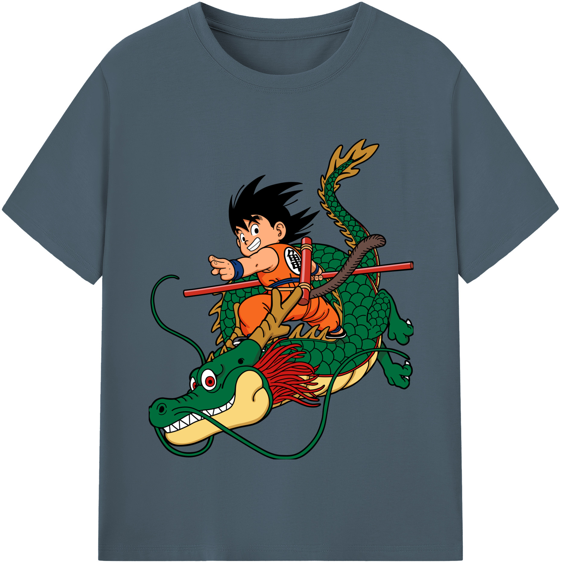 （画像用） ドラゴンボール 孫悟空（そん ごくう）Son Goku カカロット DRAGON BALL Kakarotto 綿100％半袖Tシャツ（フロントプリント）